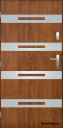 Drzwi zewnętrzne pełne A-7 INOX 70/80/90/100