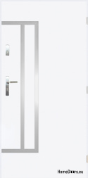 Massive Außentüren A-8 INOX 70/80/90/100