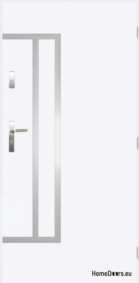 Massive Außentüren A-8 INOX 70/80/90/100