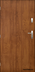 Massive flache Außentüren INOX 70/80/90/100