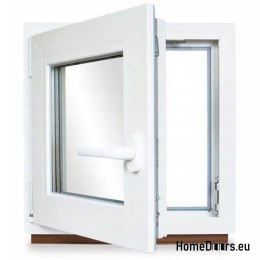 PVC FENSTER RU LINKS 1000x800 / 100x80 WEISS, LAGERFERTIG