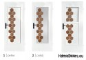 Drzwi pełne wewnętrzne pokojowe Heksagon Wood pełne 80