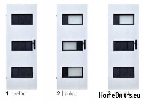 Drzwi pełne wewnętrzne pokojowe WELLA Loft Pełne 80 Drzwi pełne wewnętrzne pokojowe WELLA Loft Pełne 80