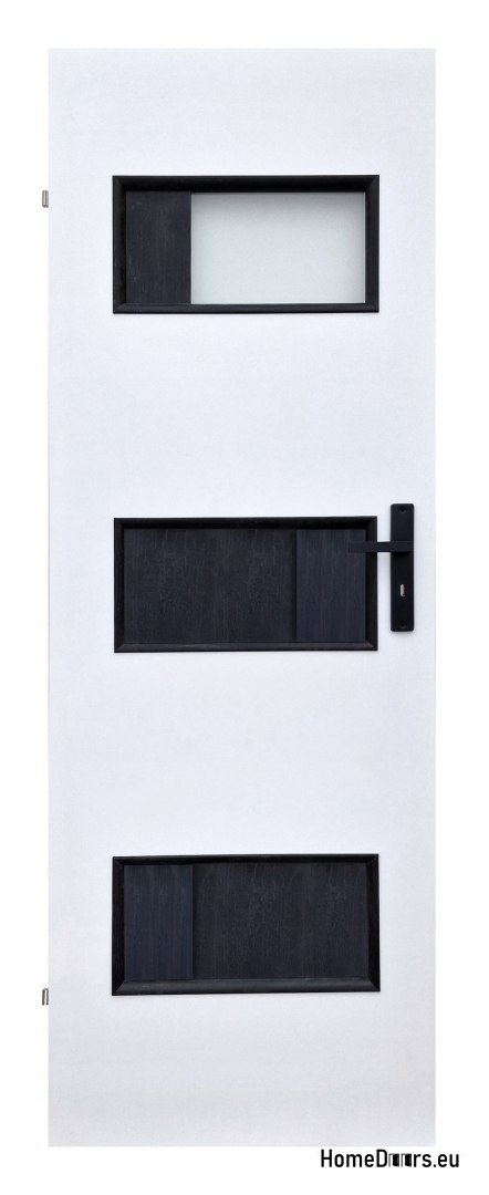 Drzwi przeszklone wewnętrzne pokojowe WELLA Loft Łazienka 60