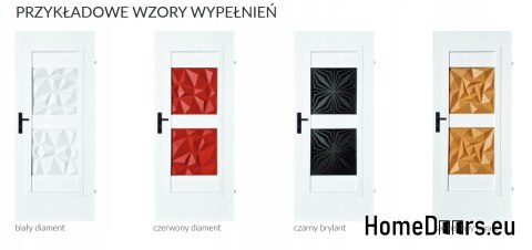 Drzwi pełne wewnętrzne pokojowe Kwadro 90 Drzwi pełne wewnętrzne pokojowe Kwadro 90