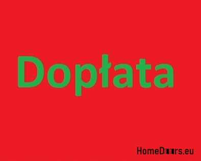 OŚCIEŻNICA STAŁA MDF 90x44 Rozmiar 100 Dopłata OŚCIEŻNICA STAŁA MDF 90x44 Rozmiar 100 Dopłata