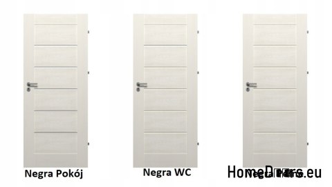 Drzwi Wewnętrzne Ramowe Negra WC 80 FRESH Kolory Drzwi Wewnętrzne Ramowe Negra WC 80 FRESH Kolory