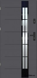 Warme Außentür THERMO GLASS 4er Pack 4 Verglasung 70mm, STANDARD, 90 L