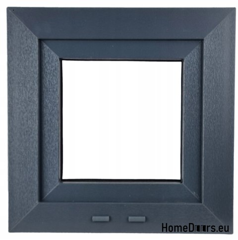 PVC-FENSTER RU RECHTS 700x500 / 70x50 DOPPELSEITIG ANTHRAZIT PVC-FENSTER RU RECHTS 700x500 / 70x50 DOPPELSEITIG ANTHRAZIT