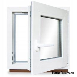 PVC FENSTER RU RECHTS 600x900 / 60x90 WEISS