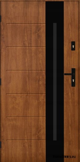 PANTOR ALPINE-PASIVE 03 Außentür Links 90 Golden Oak Dick72mm Warm