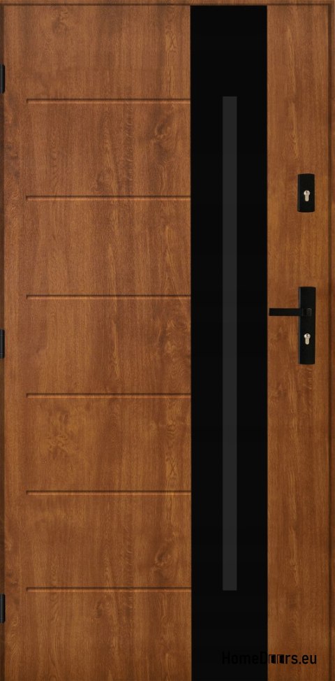 PANTOR ALPINE-PASIVE 03 Außentür Links 90 Golden Oak Dick72mm Warm PANTOR ALPINE-PASIVE 03 Außentür Links 90 Golden Oak Dick72mm Warm