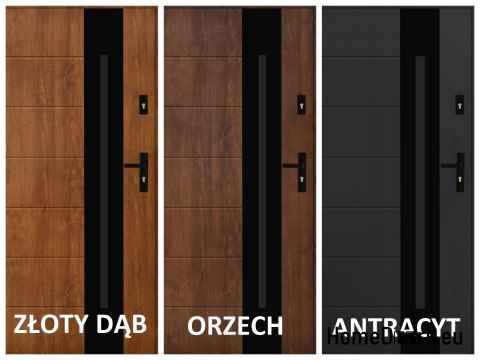 PANTOR ALPINE-PASIVE 03 Außentür Links 90 Golden Oak Dick72mm Warm PANTOR ALPINE-PASIVE 03 Außentür Links 90 Golden Oak Dick72mm Warm