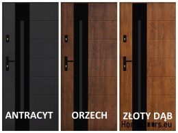 PANTOR ALPINE-PASIVE 03 Außentür Rechts 90 Golden Oak Stark 72mm