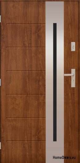 PANTOR ALPINE-PASIVE 04 Außentür Links 90 Golden Oak Dick72mm Warm