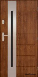 PANTOR ALPINE-PASIVE 04 Außentür Rechts 90 Golden Oak Stark 72mm