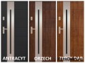 PANTOR ALPINE-PASIVE 04 Außentür Rechts 90 Golden Oak Stark 72mm