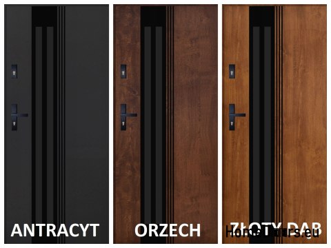 Außentür PANTOR BERGEN 02 Rechts 90 Anthrazit Dick 72mm Warm Außentür PANTOR BERGEN 02 Rechts 90 Anthrazit Dick 72mm Warm