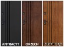 Außentür PANTOR HURON Rechts 80 Golden Oak Thick 72mm Warm
