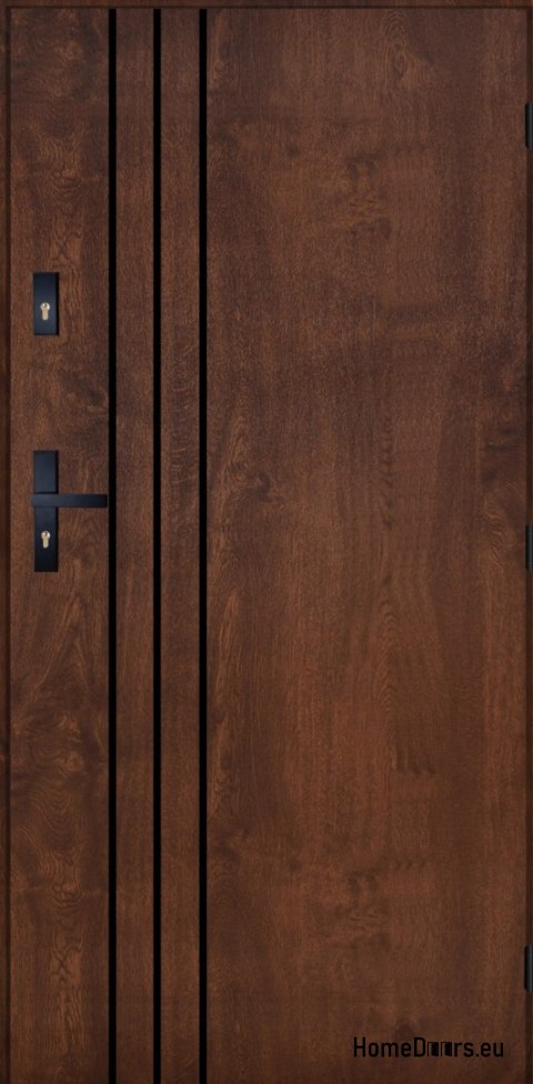 Außentür PANTOR HURON rechts 90 Nussbaum stark 72mm warm Außentür PANTOR HURON rechts 90 Nussbaum stark 72mm warm