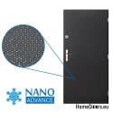 Stabile Außentür mit Glas 55mm POP 02 80 links anthrazit
