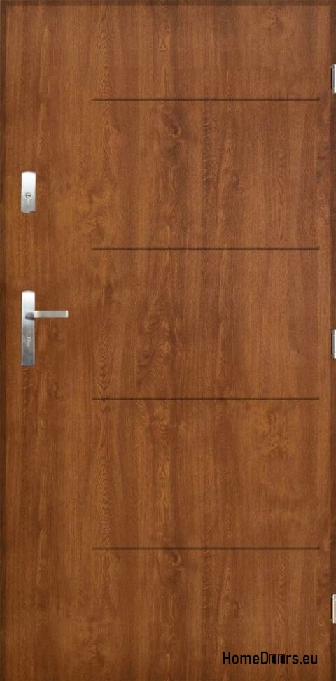 Polierte Außentür SAMBA 90 RIGHT Eiche golden oak Polierte Außentür SAMBA 90 RIGHT Eiche golden oak