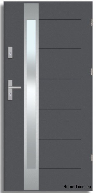 BREMA INOX Außentür mit Einwegspiegel, STARK 70mm, OFF-the-SHELF, 90 P BREMA INOX Außentür mit Einwegspiegel, STARK 70mm, OFF-the-SHELF, 90 P