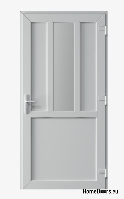 PVC TECHNISCHE HAUSTÜREN FÜR DEN AUSSENBEREICH 90X205 cm WEISS RECHTS PVC TECHNISCHE HAUSTÜREN FÜR DEN AUSSENBEREICH 90X205 cm WEISS RECHTS