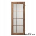 Innentüren aus geknoteter Eiche Lamin Glass 70