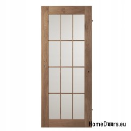 Innentüren aus geknoteter Eiche Lamin Glass 90