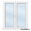 Fenster Dreh-Kipp-Fenster nach Maß zweiflügeliges Fenster weiß