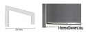 Drzwi zewnętrzne CENTO z ramką inox GRUBE ciepłe 70mm OD RĘKI 90 L orzech