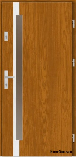 Drzwi zewnętrzne drewniane płytowe Florina 80,85,90,95,100 Kolory 75mm