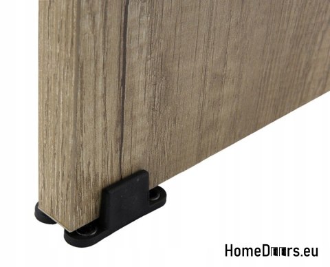 Schiebetür 70 wandmontierte ALFA LOFT P 01 Lancelot Oak74+schiebesystem