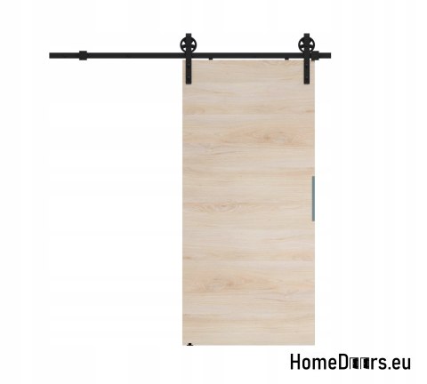 Schiebetür 80 wandmontierte ALFA LOFT A 04 Norwegian beech85+Schiebesystem