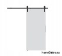 Schiebetür 80 wandmontiertes ALFA LOFT P 01 White 85+ Schiebesystem