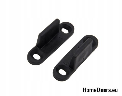 Schiebetür 80 wandmontierte ALFA LOFT P 01 Schwarz 85 + Schiebesystem