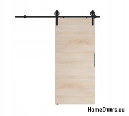 Schiebetür 90 wandmontierte ALFA LOFT A 04 Norwegian Beech95+Schiebesystem