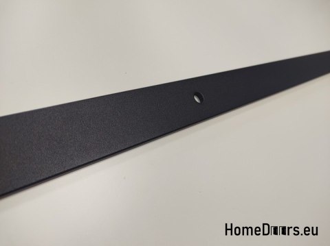 Schiebetür 90 Wand ALFA LOFT P01 Black Marble95+Schiebesystem