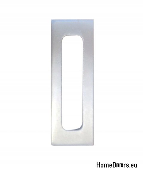 Schiebetür 70 wandmontiertes ALFA-Marmor-schwarzes 74+ Schiebesystem Dick