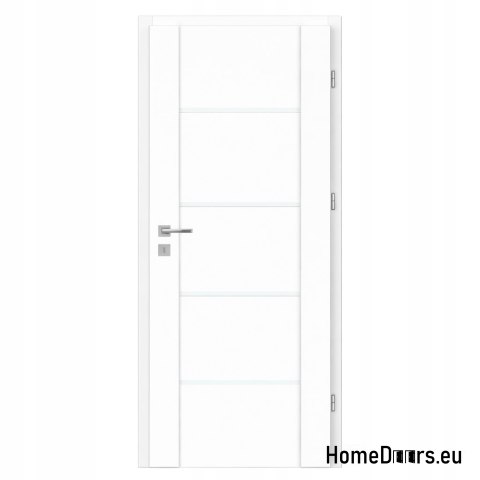 Innentür Zimmer verglast weiß Lento 70 Rechts, AUS HANDEL