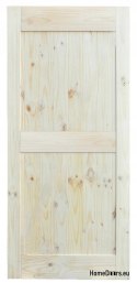 Schiebetür Holzkiefer Holz Loft A 95x212 cm
