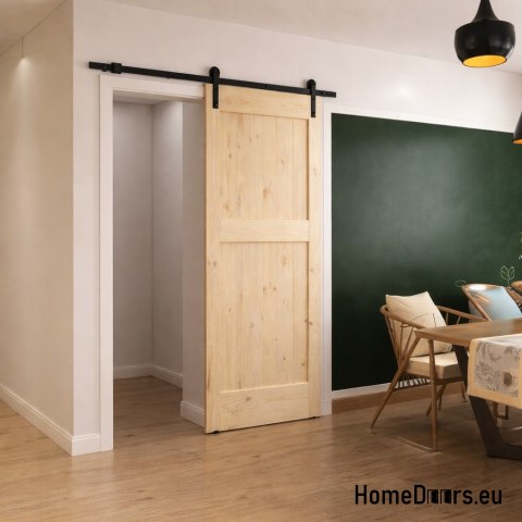 Schiebetür Holzkiefer Holz Loft A 95x212 cm