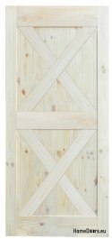 Schiebetür Holz Kiefer Holz Loft G 95x212 cm