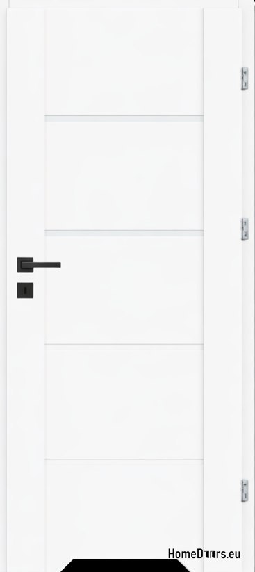 Badezimmertür weiß Lento 80 rechts, AUS HANDEL