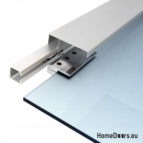 Glasschiebetür mit Führung 80 Satz 5S-85