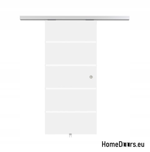 Innenschiebeglastür mit Führung 90 Satz PASKI-95