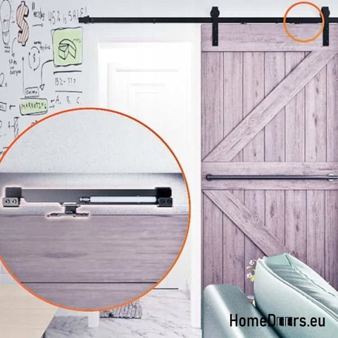 Softcloser stille Verriegelungsvorrichtung für Schiebetüren Darlehen A B C