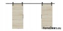 Drzwi przesuwne 140 naścienne ALFA LOFT 01 Dąb Sonoma 70 +system przesuwny