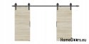 Drzwi przesuwne 140 naścienne ALFA LOFT 04 Dąb Sonoma 70 +system przesuwny
